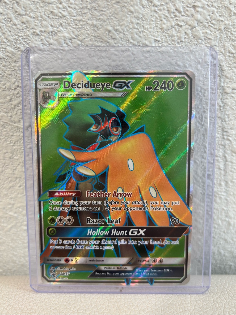 Pokemon Decidueye GX Sun & Moon Promo